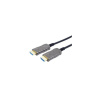 PremiumCord Ultra High Speed HDMI 2.1 optický fiber kabel 8K@60Hz,zlacené 30m kphdm21x30