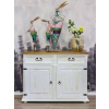 Rustikálna komoda WHITE HOME COM02 Barevné provedení: Bílá patina K03 - světlý vosk K01