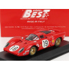 Best-model Najlepší model Ferrari 312p 3.0l V12 Coupe Team Sefac N 19 24h Le Mans 1969 C.amon - P.schetty 1:43 Red