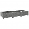 vidaXL Vyvýšený záhon 120x40x23 cm polypropylén - Sivá - 179716-113844