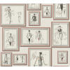 A.S. Création | Vliesová tapeta na stenu Karl Lagerfeld 37846-4 | 0,53 x 10,05 m | biela, čierna, metalická, ružová + Biela, čierna, metalická, ružová vliesová tapeta na stenu 378464 v rozmere 0,53 x
