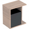 Geberit iCon - Bočný regál 370x400x273 mm s priehradkou, prírodný dub 841239000