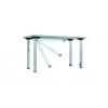 MILA DESIGN MILADESIGN stolová noha G5 ST507U sklopná 50 mm strieborná