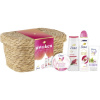 Dove Awaken Dove Advanced Care Reviving sprchový gél 226 ml + Dove Advanced Care Go Fresh antiperspirant bez alkoholu 150 ml + Dove Silky Petals telový krém 300 ml + Dove Awakening krém na ruky 75 ml