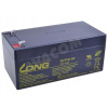 Baterie Long 12V 3Ah olověný akumulátor F1 PBLO-12V003-F1
