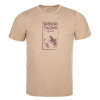 Pánske outdoorové tričko Kilpi Garove-M Beige XS
