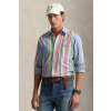 Bavlnená košeľa Polo Ralph Lauren Sport Shirt pánska, tmavomodrá farba, regular, s golierom button-down, 710968964