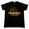 Mikbaits Tričko Čierne Fans XXXL