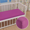 Detské froté napínacie prestieradlo do postieľky FR-009 Orgovánové 80 x 140 x 10 cm - do postieľky