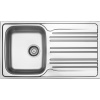 Nerezový dřez STAR 860 V 0,6mm matný
