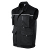 Rimeck Woody M MLI-W5294 ebony gray vest (186693) Black 48/50
