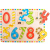 Bigjigs vkládací puzzle Počítání s obrázky