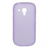 Puzdro plastové Samsung I8190 Galaxy S3 Mini fialové transparent