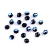 Galanterka Skleněné korálky broušené ohňovky 8 mm 20 g - 5. 23980/28701 černá - AB