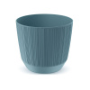 kvetináč 12,6cm RYFO DRF130-5415C škandinávsky modrý plastový PROSPERPLAST