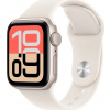Apple Watch SE 3 (2025) 40mm Hviezdne biely hliník s hviezdne bielym športovým remienkom S/M MEH34MP/A