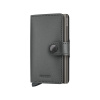 Miniwallet Secrid Matte Satin Steel
