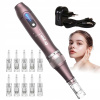 Bezdrôtový Profesionálny Derma Pen Mikroihlová Mezoterapia + 20 Kartridžov