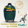 BIG GREEN EGG MEDIUM ZOSTAVA 50. VÝROČIE