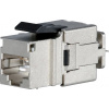 Solarix Keystone 10G CAT6A STP RJ45 černý SXKJ-10G-STP-BK-SA pro kleště SXKJ-NA-BU SXKJ-10G-STP-BK-NA