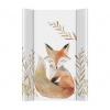Ceba Podložka prebaľovacia 2-hranná s pevnou doskou 50 x 70 cm Basic Red Fox