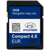 Mapa pre navigáciu Europa HYUNDAI H350 i40 pamäťová karta SD