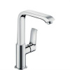Hansgrohe Metris New - Umývadlová batéria s otočným výtokom a výpustom, chróm 31087000