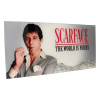 SD Toys Scarface Glass Plakát The World is Yours (Grey Background) 60 x 30 cm