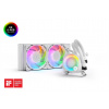 EK Water Blocks EK-Nucleus AIO CR240 Lux D-RGB - White 3831109897843