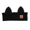 Čelenka Cat s úškami pre deti Hand Made - čierna, 1-3 rokov 104/128 (4-8l)