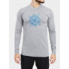 Pánske funkčné tričko Sensor Merino Active PT Tee L/S - grey compass