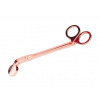 Nožnice na knôt nerezová oceľ, ružovo pozlátená