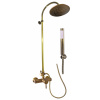 SEINA - Sprchový systém s vodovodnou batériou, Stará mosadz (Bronz) SE982.5/3SM, RAV Slezák
