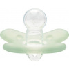 CANPOL babies Cumlík 100% silikónový symetrický 6-12m 1ks zelený