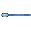 Okuliare IMX ENDURANCE RACE BLACK MATT/ BLUE - SKLO IRIDIUM BLUE + CLEAR (2 náhradné sklá)
