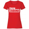 Šťastne zadaná - Červená , Dámske , S