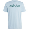 adidas Essentials Single Jersey Linear Embroidered Logo Tee M IJ8651 (190615) Black XL