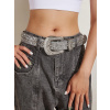 Opasok - NBShop Silver Belt - Unisex Product (Kožené nohavice prémiového beltimoru)