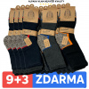 Pánske termo ponožky z alpaky sada 9 + 3 páry pre outdoorové aktivity 39-43