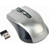 Gembird MUSW-4B-04-BG/Cestovní/Optická/1 600 DPI/Bezdrátová USB/Černá-stříbrná