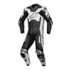 Jednodielna kombinéza GP PLUS V4 SPRINT, TECH-AIR kompatibilná, ALPINESTARS (čierna/biela/červená fluo, veľ. 52)