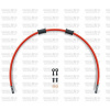 Hadica zadnej brzdy Venhill POWERHOSEPLUS KTM-9001RB-RD (1 hadica v sade) červené hadice, čierne koncovky