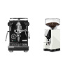 Profitec PRO 400, black + Eureka Mignon Silenzio 55, CR white