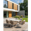Snapty Garden Záhradný set Malta: stôl 180 cm a 6 stoličiek z technoratanu