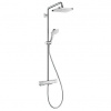 Hansgrohe Croma E Sprchový systém s termostatickou batériou, chróm 27630000