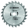 Bosch Eco for Wood 160x2,2/1,4x20 36 zubov 2608644374 Dostupné varianty: Pílový kotúč Bosch Eco for Wood 160x20 mm/24z.