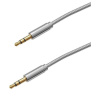 DAD-0123-AUX-METAL AUX 1M 2x3,5mm jack (DAD-0123-AUX-METAL AUX 1M)
