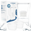 Filtračná kanvica Wessper D3 SLIM 2,7 l biela