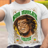 Tričko s potlačou BOB MARLEY Pánsky Biela 134 cm/8 rokov