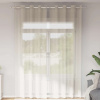 vidaXL voálové závesy s priechodkami 2 ks krémové 140x300 cm 4102076